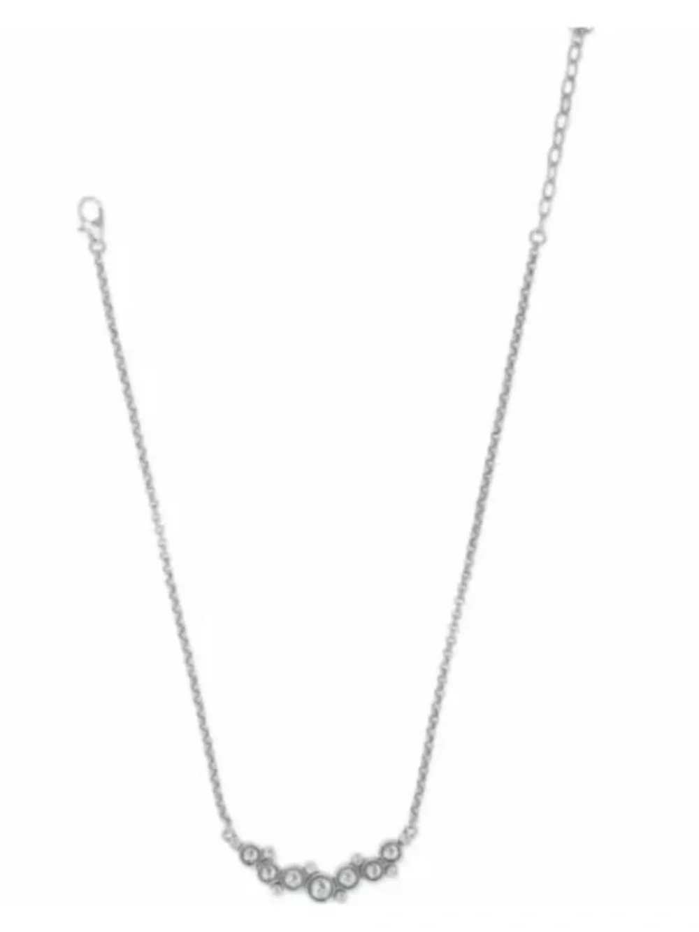 🌹🆕 Brighton Constella Silver Cluster crystal necklace NWT $108